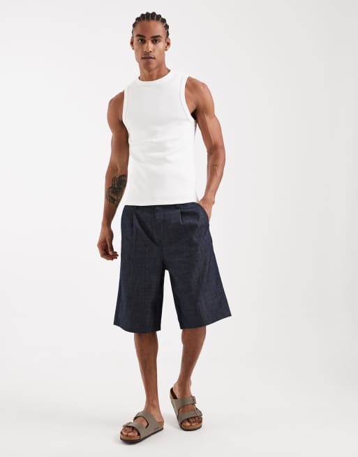 ASOS DESIGN - Hvid tætsiddende top i superkraftigt ribbet stof, 2 af 5