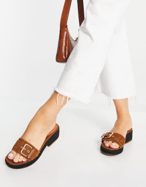 Asos shops tan sandals