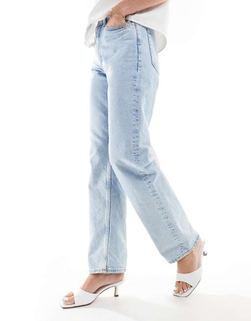 ASOS DESIGN - Hyper - Sabot con tacchetti a spillo bianchi, 4 di 4