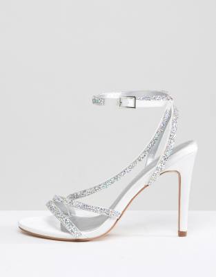 wide fit bridal sandals