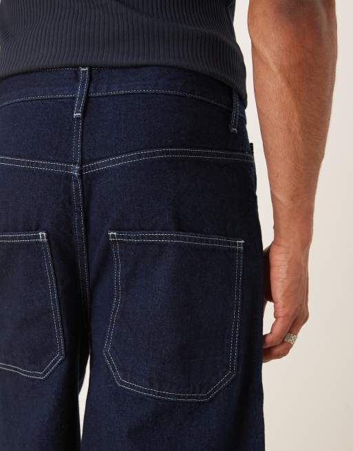 ASOS DESIGN - Indigoblå jorts i denim i længere længde, 5 af 5