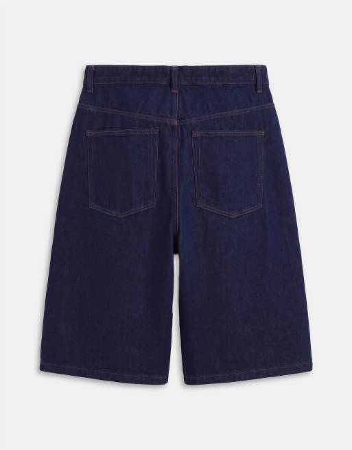 ASOS DESIGN - Indigoblå løstsiddende jorts i denim , 8 af 10