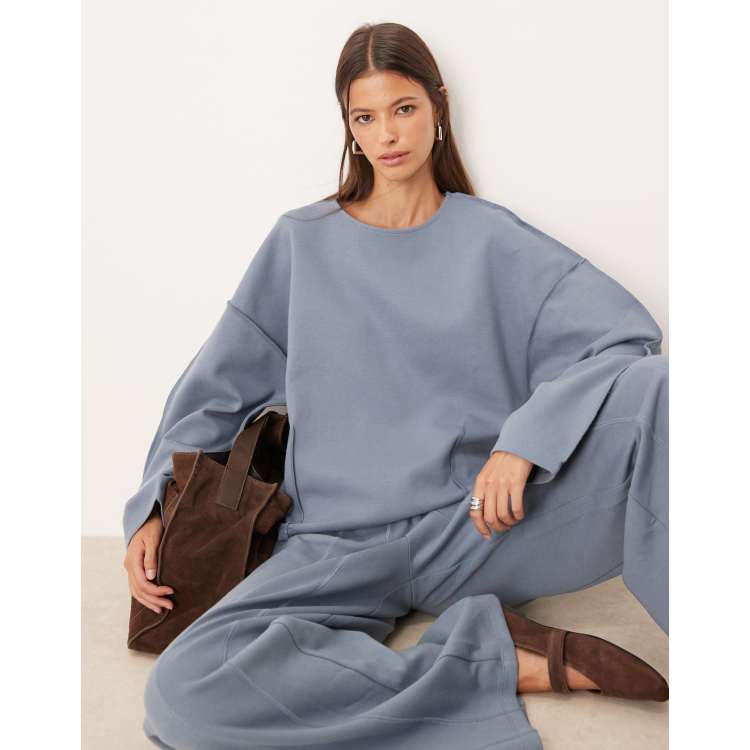 SOLARIS&CO BOATNECK SWEAT SHIRT Solaris T-Shirts for Men for sale