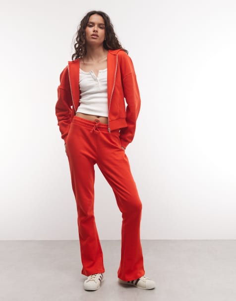 ASOS DESIGN Interlock set in red - view 1