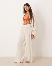 Pantalon Noir Missguided Avec Ceinture - Taille 12 - Occasion Très Bon État