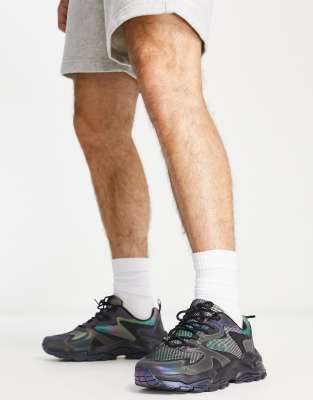 iridescent chunky trainers
