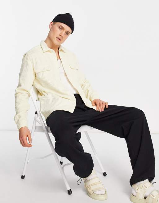 asos cord overshirt