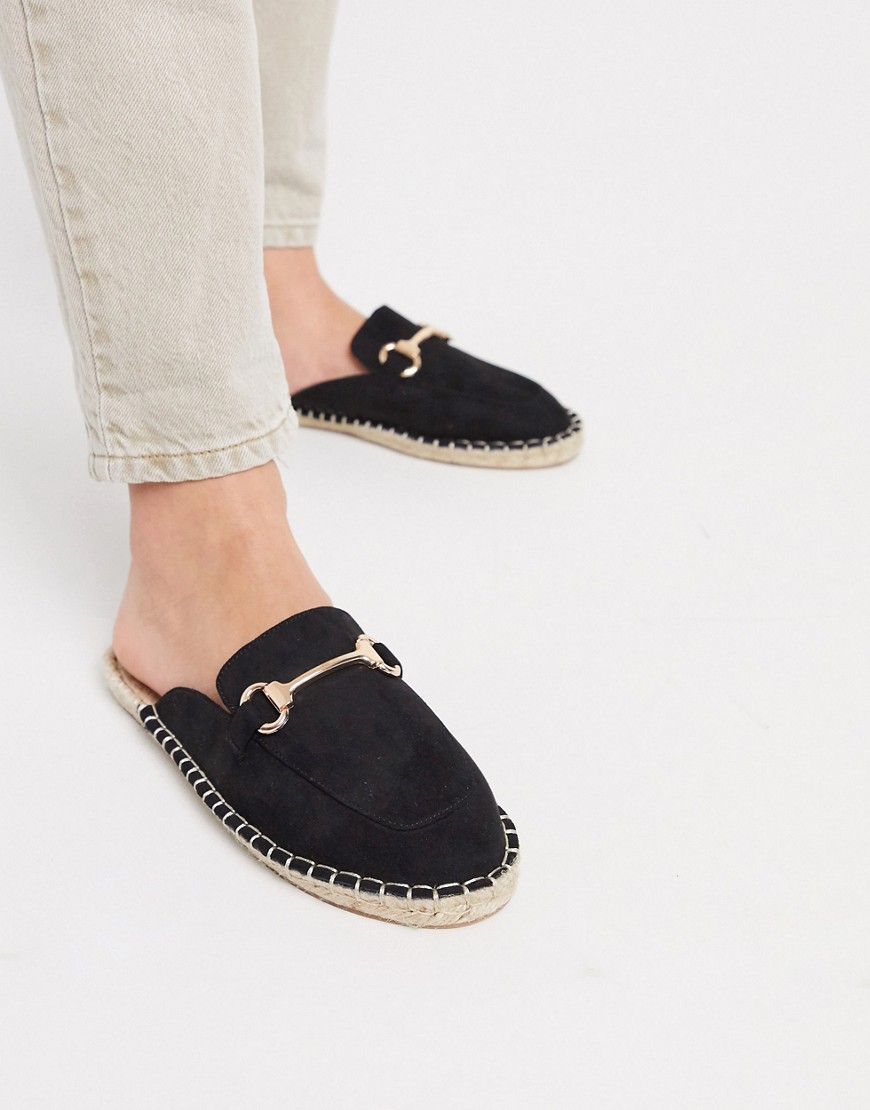 ASOS DESIGN – Jace – Svarta loafers