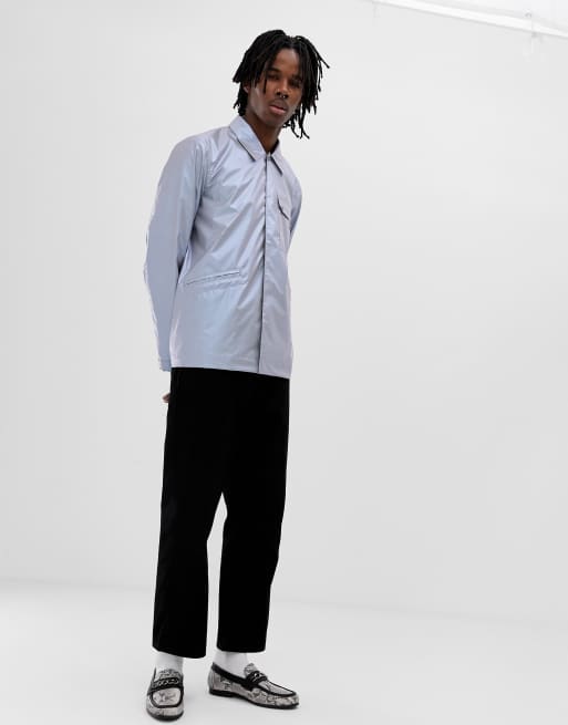 ASOS DESIGN - Jacka i silver, 4 av 4