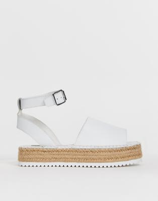 jacoba leather flatform espadrilles