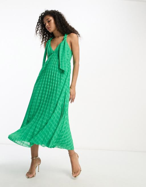 Vestito verde smeraldo on sale zara