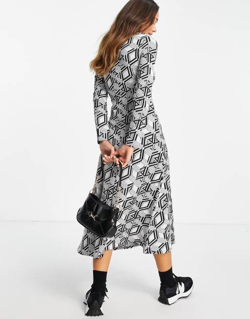 Asos store geometric dress