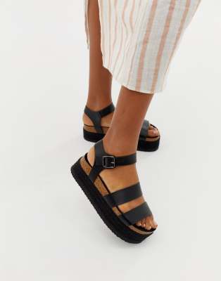 asos design jaguar espadrille flatforms