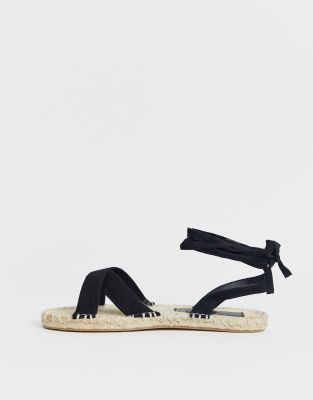 sandales espadrilles plates