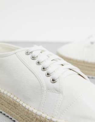 lauren lace up espadrille