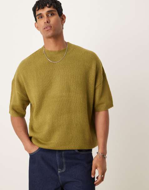ASOS DESIGN – Jasnobeżowy T-shirt oversize - view 1