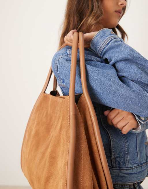 ASOS DESIGN – Jasnobrązowa torba typu tote, 2 z 4