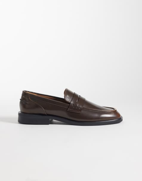 ASOS DESIGN – Jasnobrązowe loafersy penny - view 1