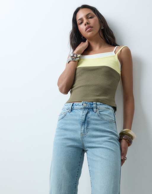 ASOS DESIGN – Jasnoniebieskie elastyczne jeansy z prostymi nogawkami, 3 z 5