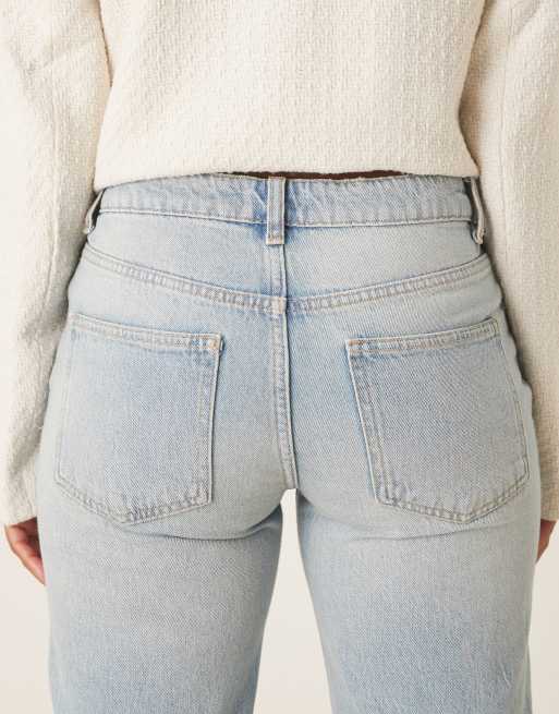 ASOS DESIGN – Jasnoniebieskie jeansy dzwony o luźnym kroju, 4 z 5