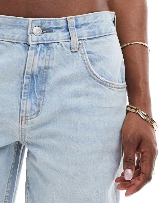 ASOS DESIGN – Jasnoniebieskie jeansy o bardzo luźnym kroju, 5 z 5