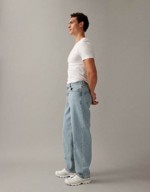 ASOS DESIGN – Jasnoniebieskie jeansy o luźnym kroju, 2 z 7