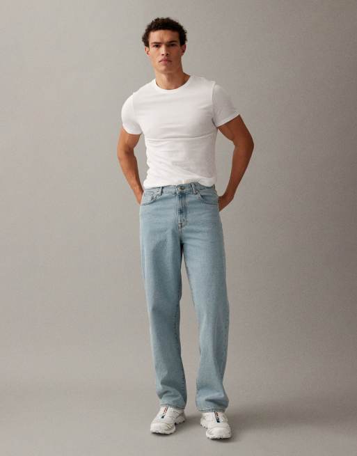 ASOS DESIGN – Jasnoniebieskie jeansy o luźnym kroju, 4 z 7