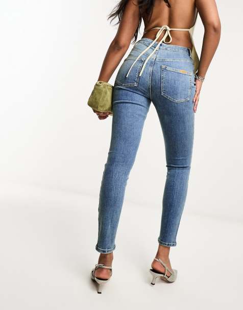ASOS DESIGN – Jasnoniebieskie obcisłe jeansy - view 1