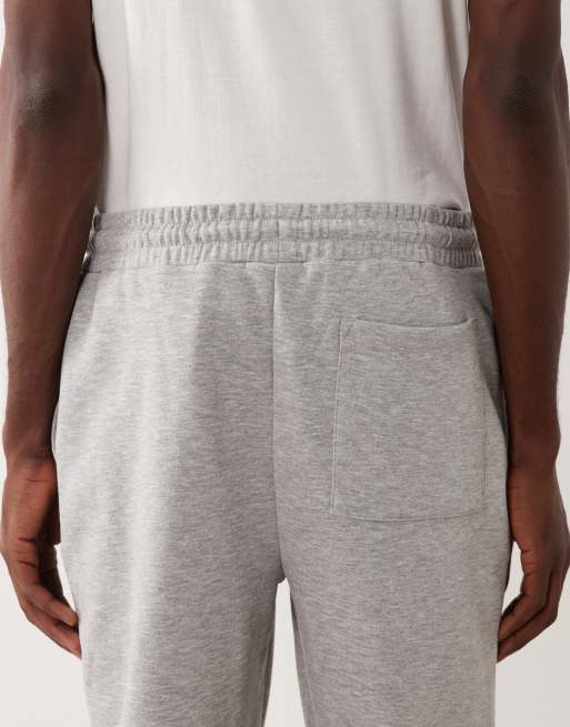 ASOS DESIGN – Jasnoszare dopasowane joggersy z zaszewkami , 4 z 5