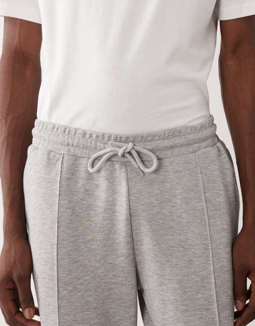 ASOS DESIGN – Jasnoszare dopasowane joggersy z zaszewkami , 5 z 5