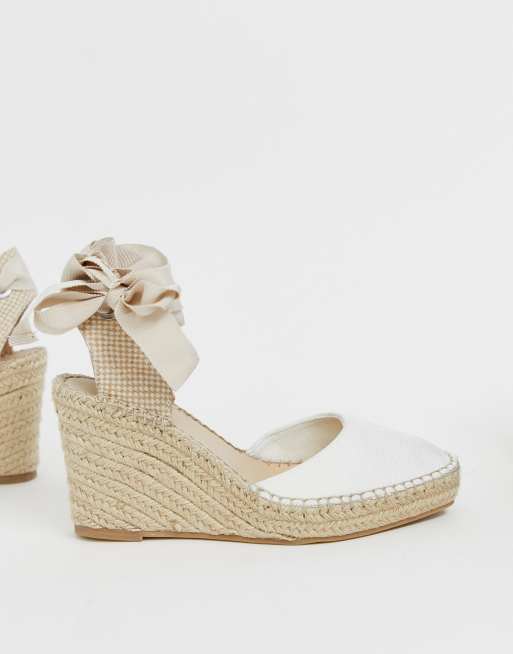 Asos 2024 white wedges