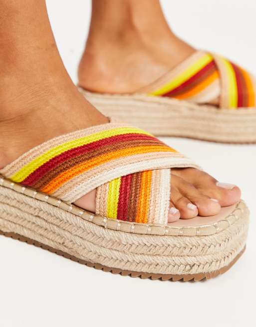 Crochet mules on sale