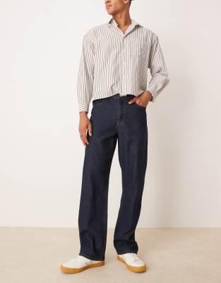 ASOS DESIGN - Jean baggy - Indigo - view 1