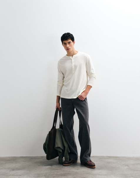 ASOS DESIGN - Jean baggy - Noir délavé - view 1