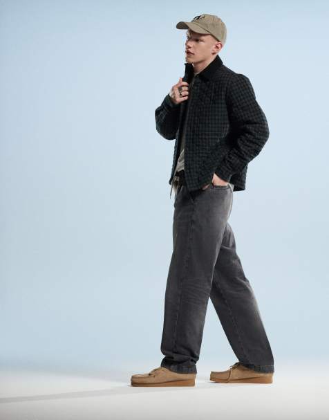ASOS DESIGN - Jean baggy - Noir délavé - view 1