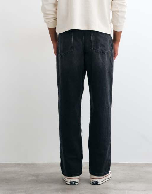 ASOS DESIGN - Jean baggy - Noir délavé, 5 de 5
