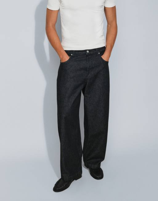 ASOS DESIGN jean barrel noir, 2 de 5