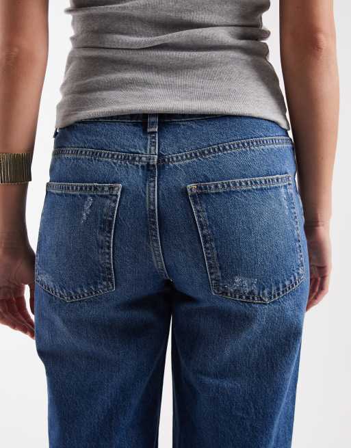 ASOS DESIGN - Jean boyfriend baggy à déchirures - Délavage vintage, 5 de 5