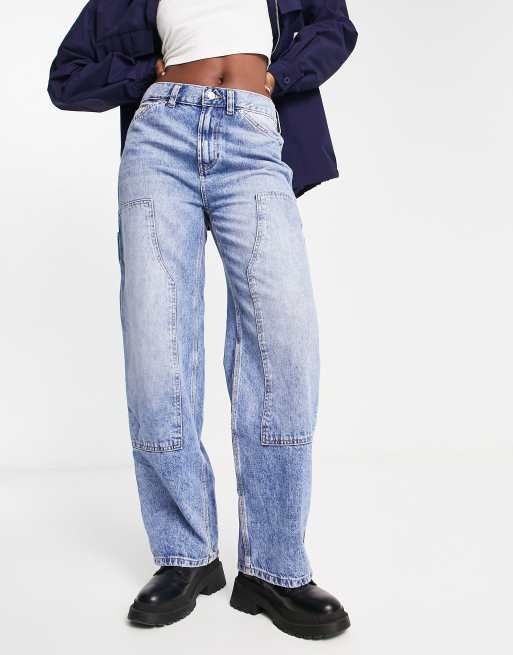 Jean boyfriend outlet taille basse