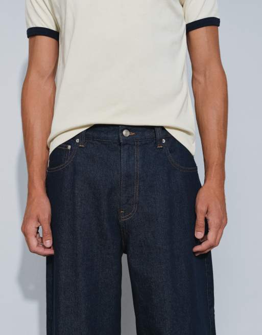 ASOS DESIGN jean coupe barrel en indigo, 4 de 5
