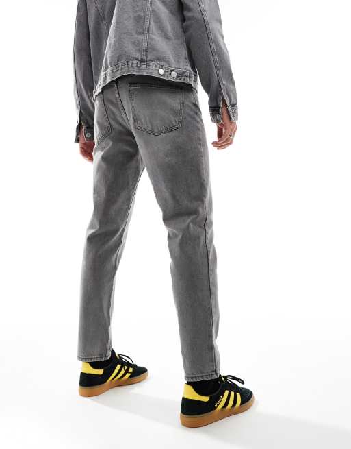 ASOS DESIGN jean coupe fuselée gris délavé, 2 de 5