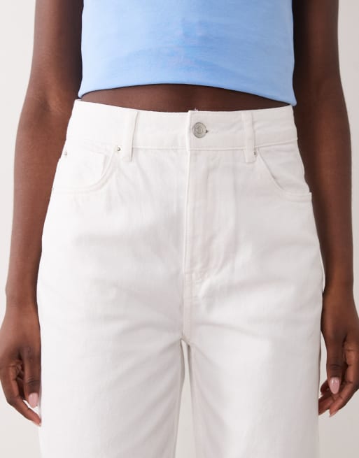 ASOS DESIGN - Jean dad large - Blanc, 5 de 5