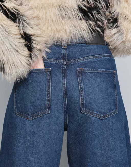 ASOS DESIGN jean droit à jambe large en denim brut, 3 de 5