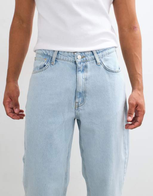 ASOS DESIGN - Jean droit - Bleu délavé clair, 4 de 5