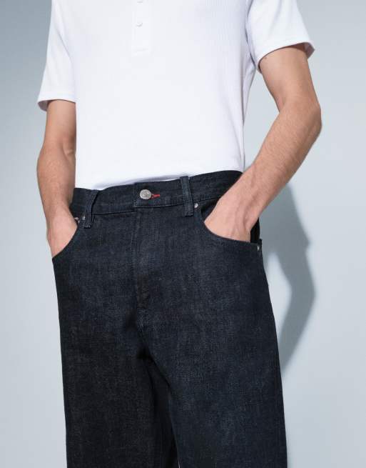 ASOS DESIGN - Jean droit en denim selvedge de qualité supérieure - Indigo, 5 de 9