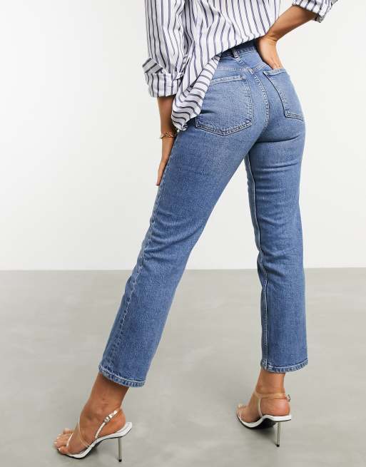 Asos jean discount femme taille haute