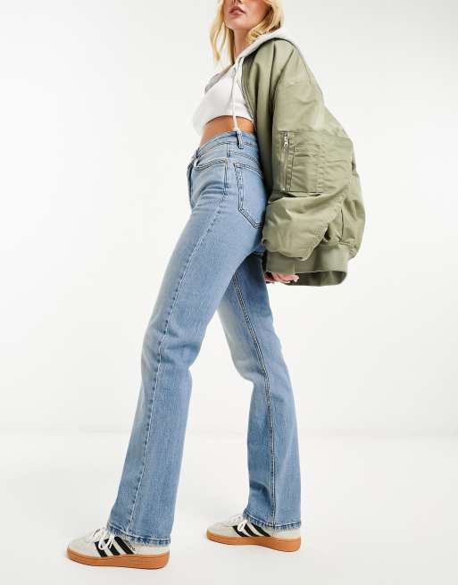 ASOS DESIGN - Jean droit stretch confortable - Bleu moyen, 5 de 5