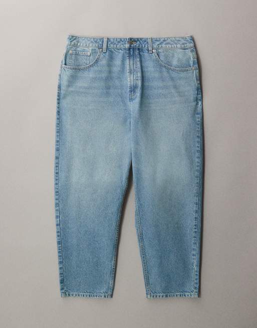 ASOS DESIGN - Jean droit stretch et confortable longueur cheville - Bleu moyen authentique, 5 de 7
