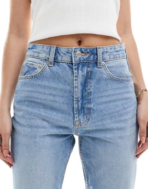 ASOS DESIGN - Jean droit style années 90 - Délavage moyen clair , 4 de 5