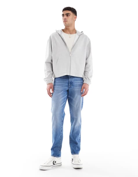 ASOS DESIGN - Jean fuselé - Bleu clair délavé - view 1